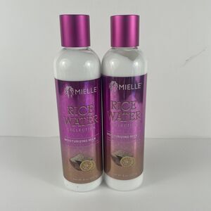 Mielle Rice Water Moisturizing Milk 8 oz Length Retention Hair Care Lot of 2